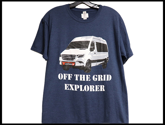 Lichtsinn RV Off the Grid Explorer T-Shirt